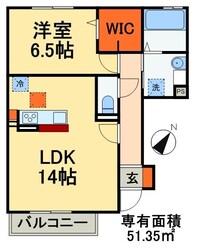 オルテンシアIの物件間取画像